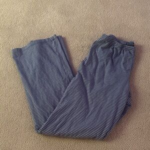 Brandy Melville Dark Blue Striped Lounge Pants